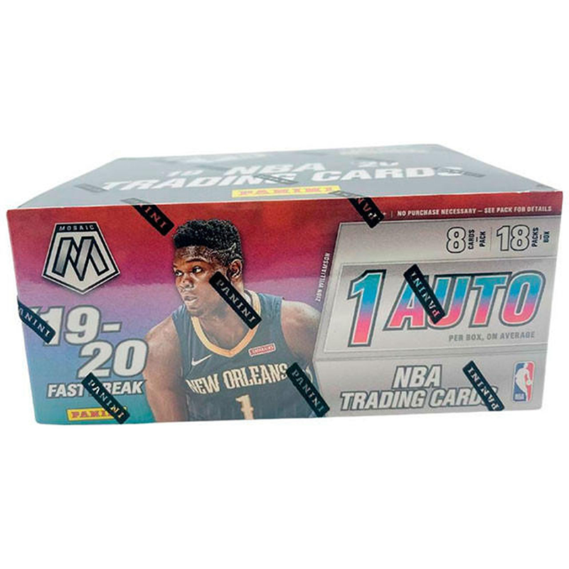 2019_20PaniniMosaicBasketballFastBreakBox.png 2019/20 Panini Mosaic Basketball Fast Break Box - Image 1