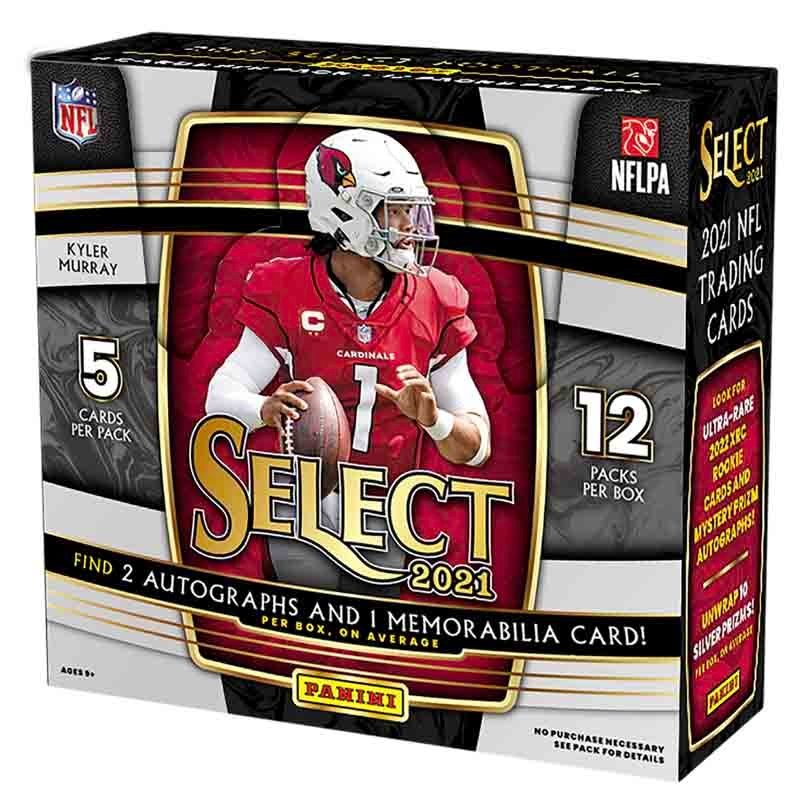 2021PaniniSelectFootballHobbyBoxCover_c23a00d8-51e8-4d90-b551-1197c0ca6867.jpg 2021 Panini Select Football Hobby 12 Box Case - Image 1