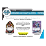 2023 Bowman Chrome University Football Breaker's Delight Box - Image 2