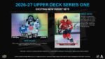 2026/27 Upper Deck Series 1 Hockey Blaster Box - Image 9