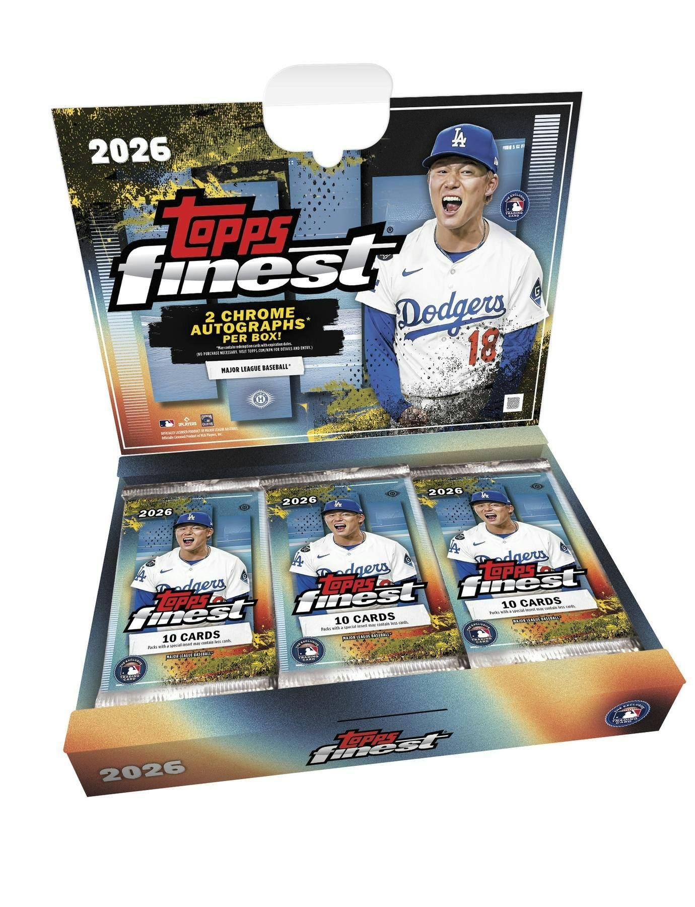 26-finestbb-hobby-box-1.jpg 2026 Topps Finest Baseball Hobby 8-Box Case - Image 1