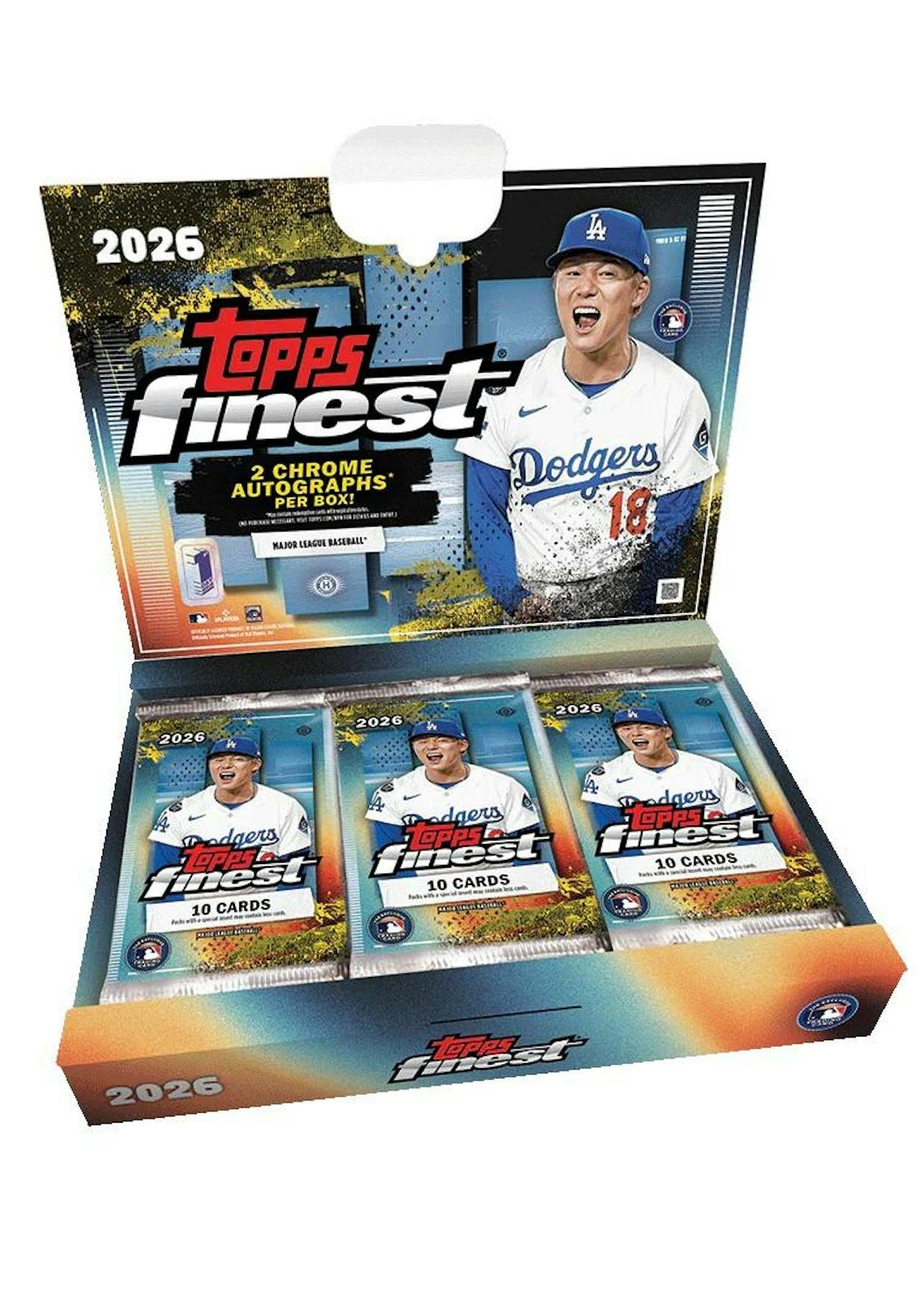 26-topps-finestbb-hobby-box-1.jpg 2026 Topps Finest Baseball First Day Issue Hobby Box - Image 1