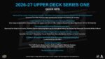 2026/27 Upper Deck Series 1 Hockey Hobby 12-Box Case - Image 2