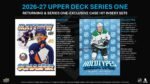2026/27 Upper Deck Series 1 Hockey Hobby 12-Box Case - Image 6
