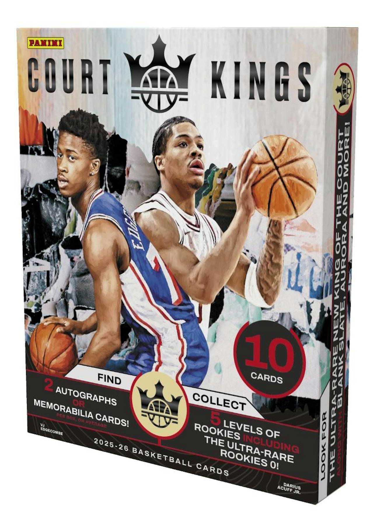 26_courtkings_bk_hobby.jpg 2025/26 Panini Court Kings Basketball Hobby Box - Image 1