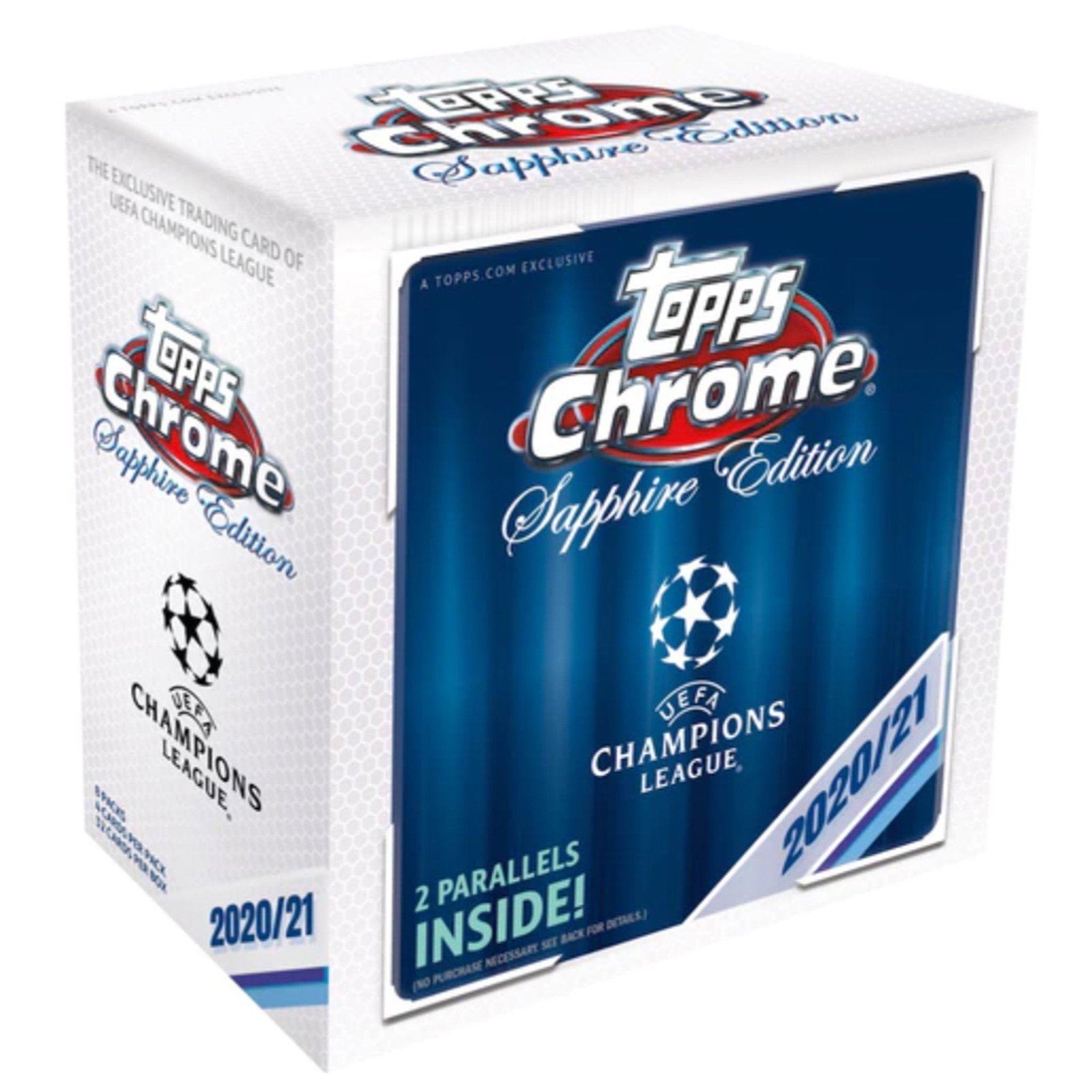 4e002b16-378d-4cc1-bcaa-e91b7b2d05af.jpg 2020/21 Topps Chrome UEFA Champions League Sapphire Soccer Box - Image 1