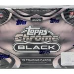 2025 Topps Chrome Black Football Hobby Box
