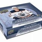 2021-22 Upper Deck Credentials Hockey Hobby Case