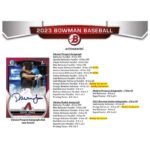 2023 Bowman Baseball Hobby Box - Image 7